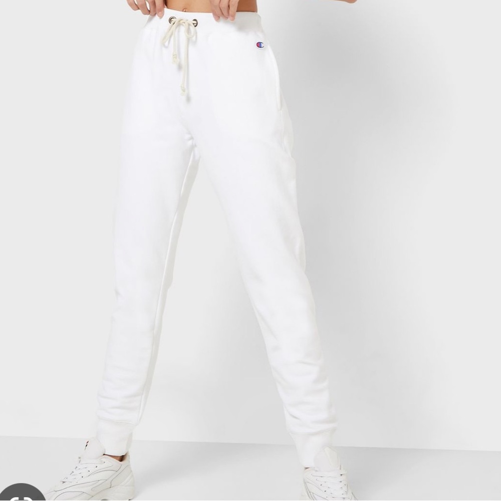white reverse weave sweatpants adidas